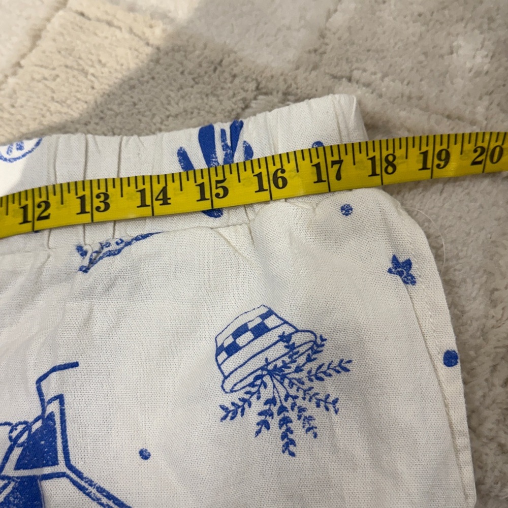 CALI 1850 Printed Linen Shirt & Short Set - Picture 13 of 16